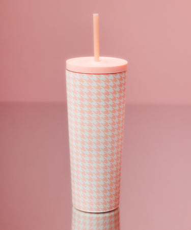 Houndstooth Tumbler