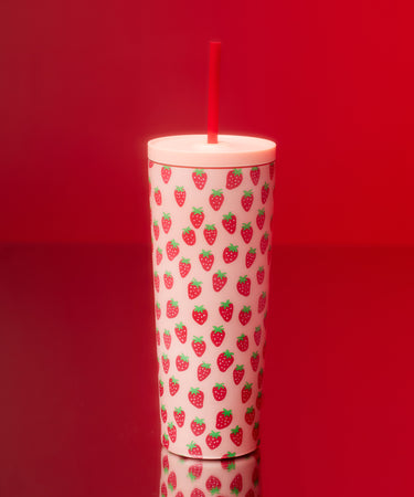 Strawberry Tumbler